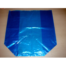 Blue Color LDPE Square Bottome Bag Emballage intérieur en carton pour fruits de mer